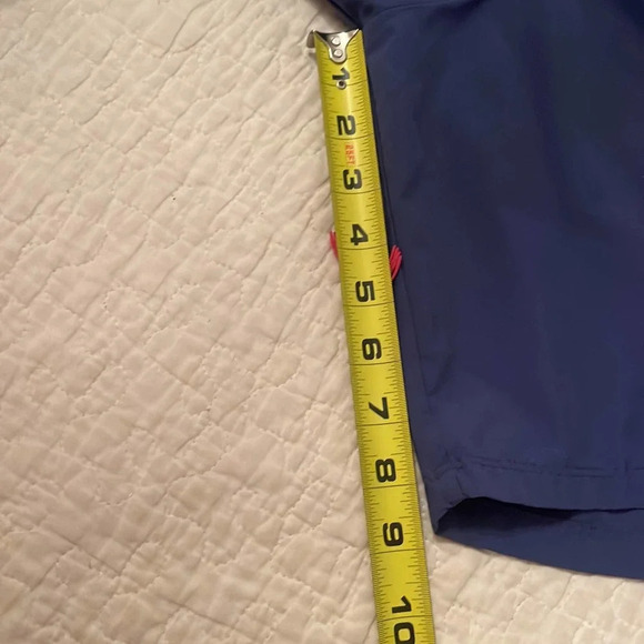 Nike Dri Fit Shorts Color Blue with White Swoosh - Picture 6 of 6